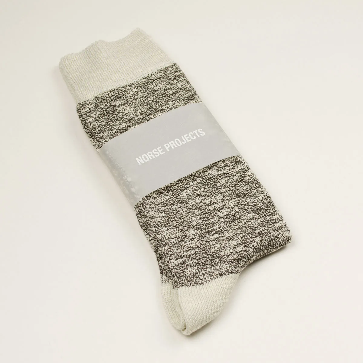 Norse Projects - Ebbe Slub Socks - Espresso