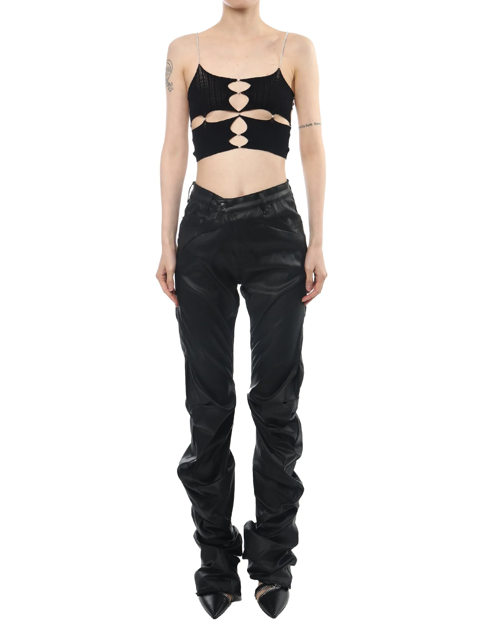 Ottolinger Draped Biker Trousers