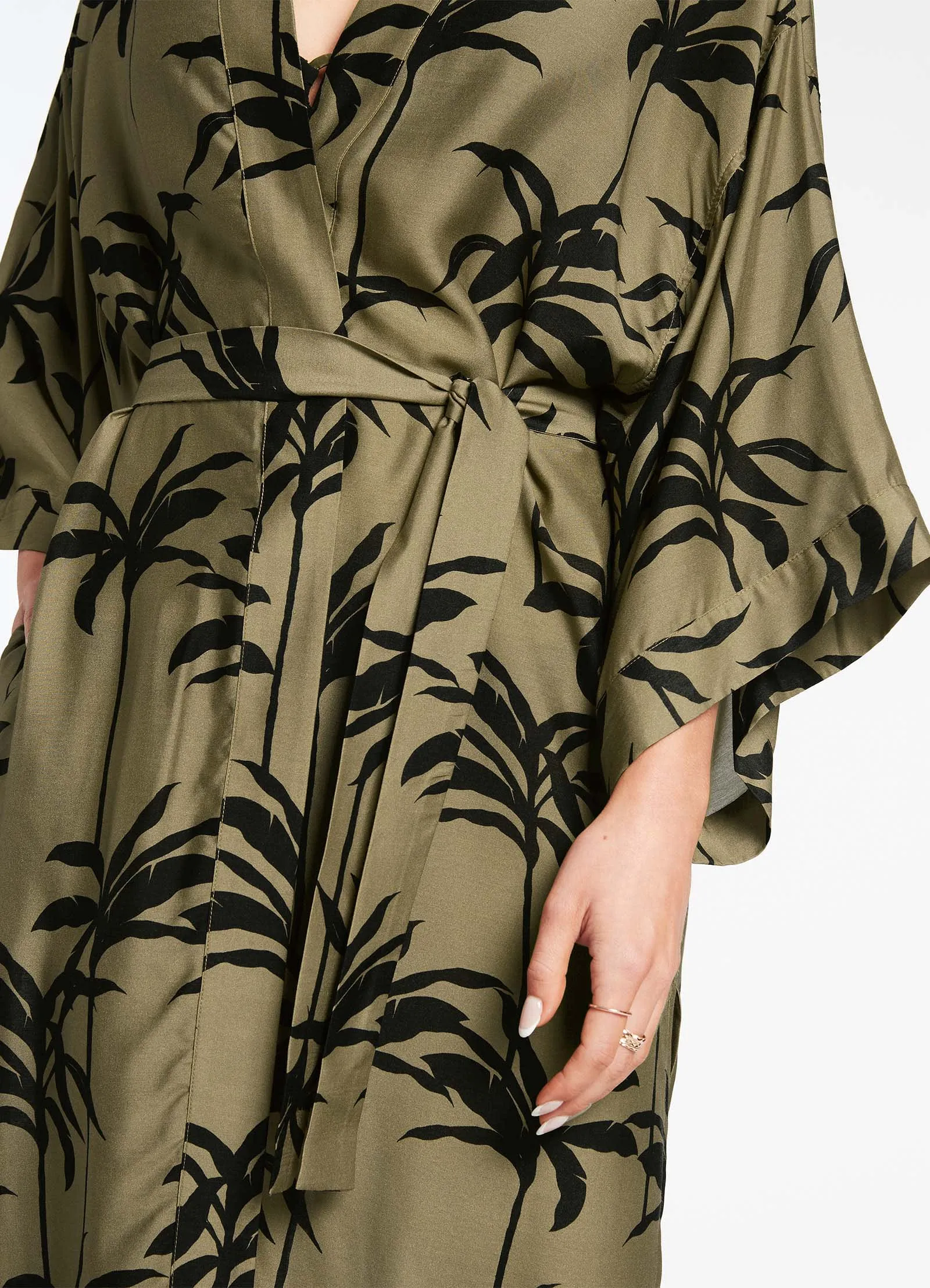 Palme Beach Robe - Olive