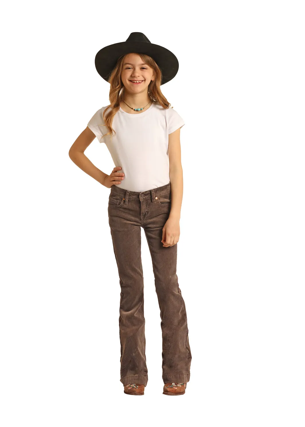 Panhandle Slim Kids Brown Corduroy Jeans