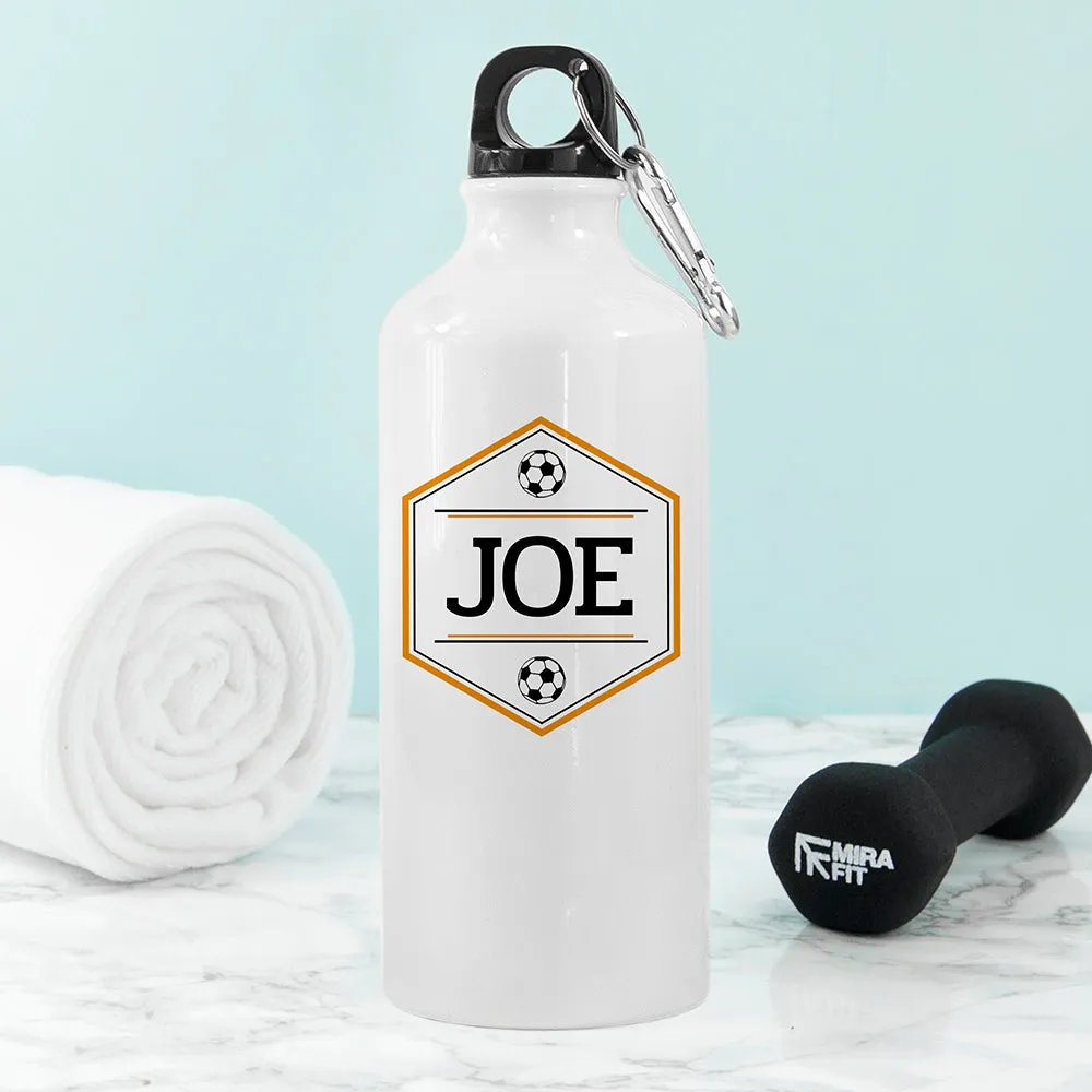 Personalised Iconic Pursuits White Water Bottle