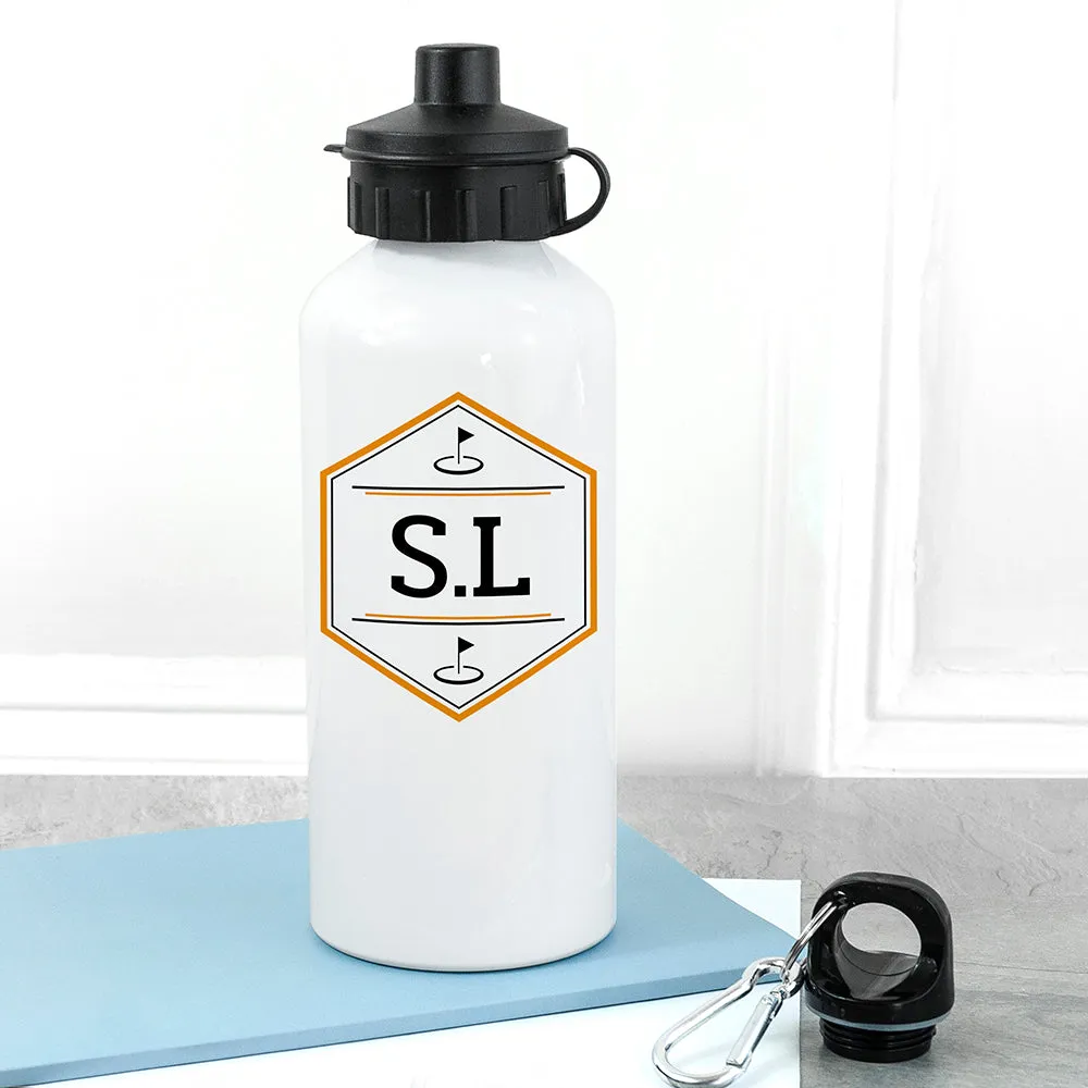 Personalised Iconic Pursuits White Water Bottle