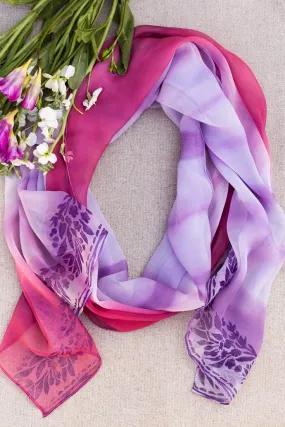 Petals Tie Dye Scarf