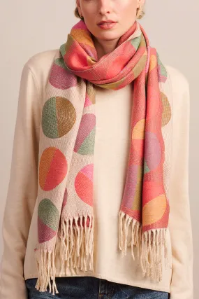 Pink Half Moons Scarf