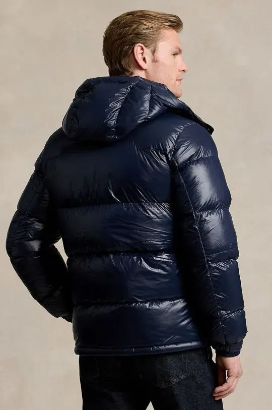 Polo Ralph Lauren down jacket men's navy blue color 710950912