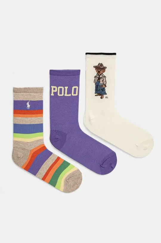 Polo Ralph Lauren socks 3-pack women's 455955248