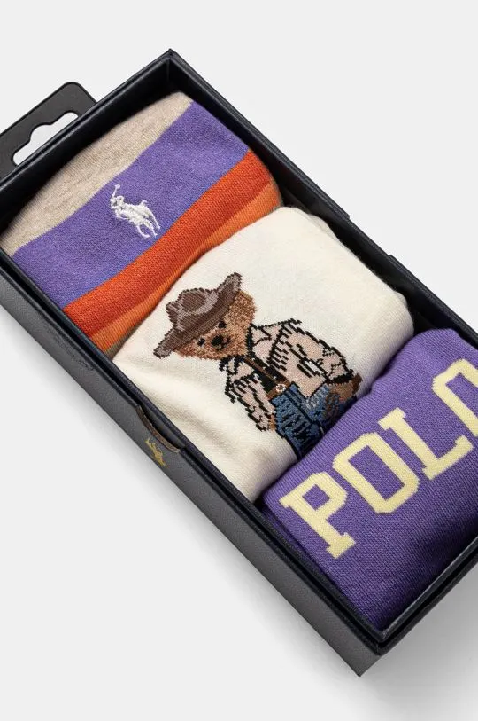 Polo Ralph Lauren socks 3-pack women's 455955248