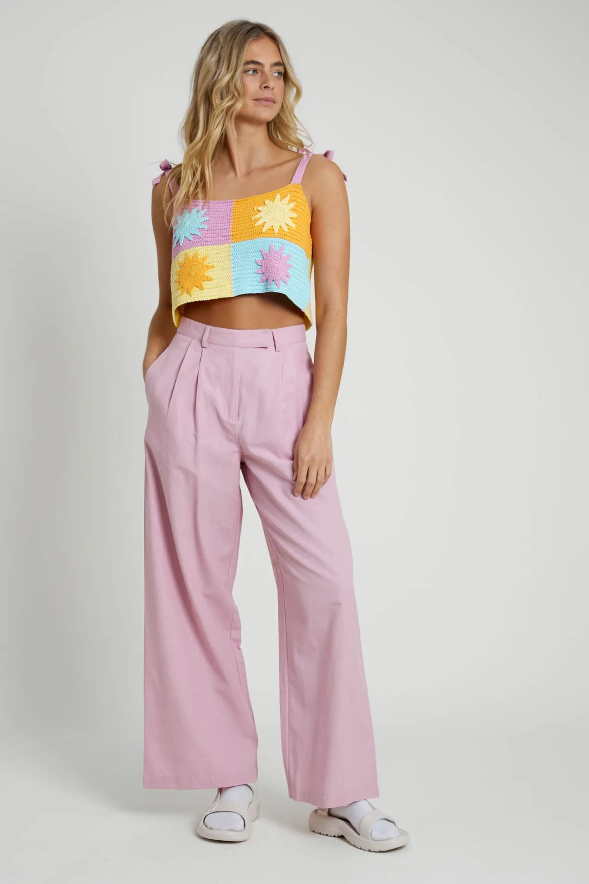 PRITA WIDE LEG TROUSERS