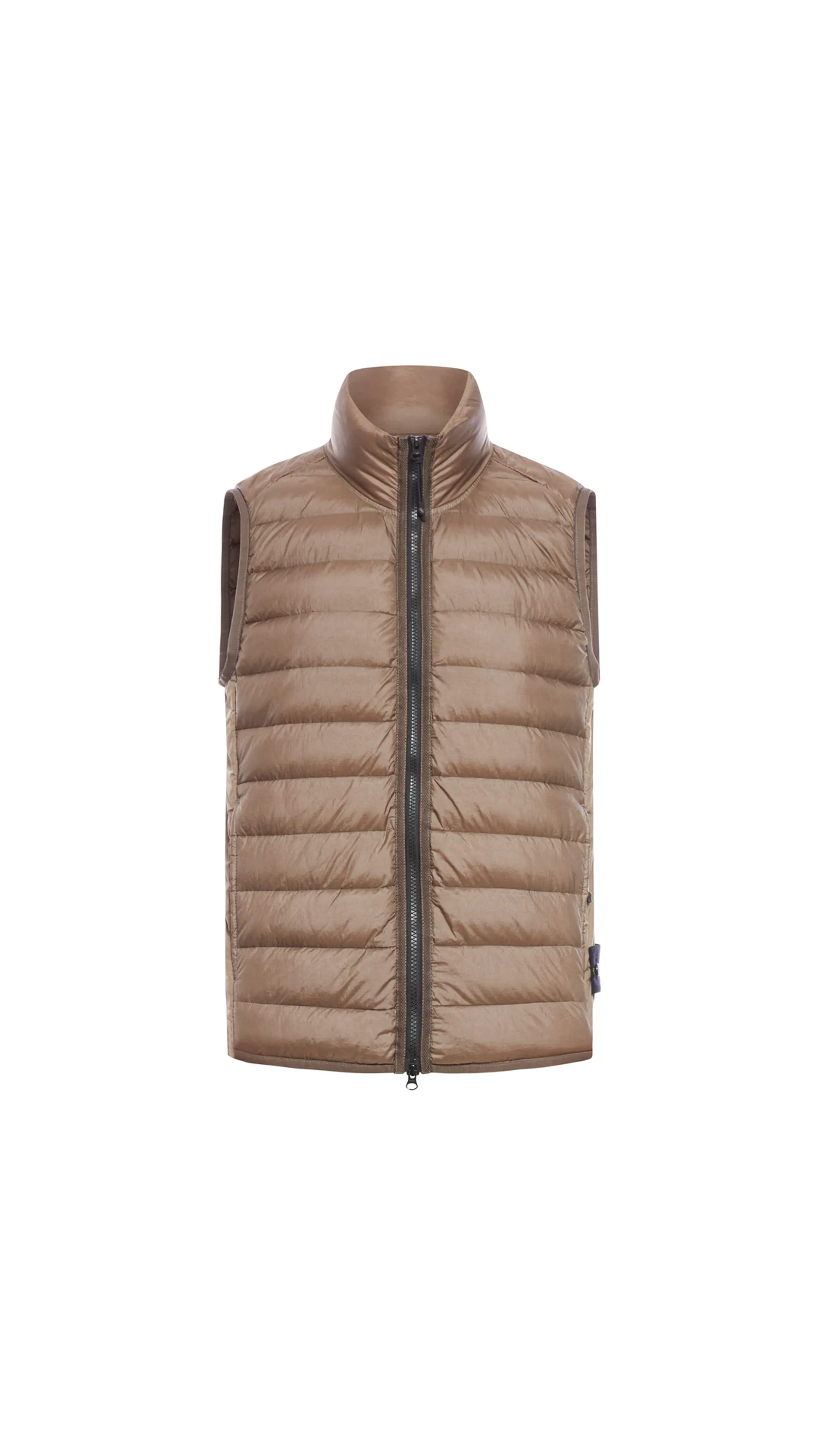 R-nylon Down TC Gilet - Walnut