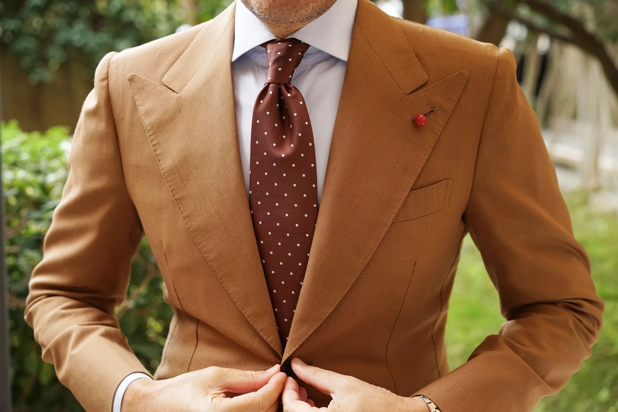 Red Basketball Lapel Pin