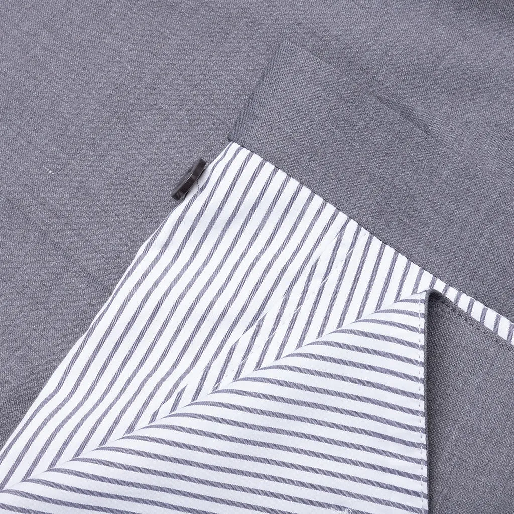 Removeable Panels Trousers - Grey