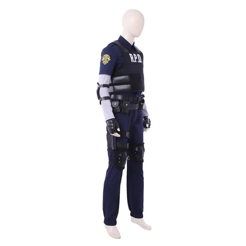 Resident Evil Leon Kennedy cosplay costume