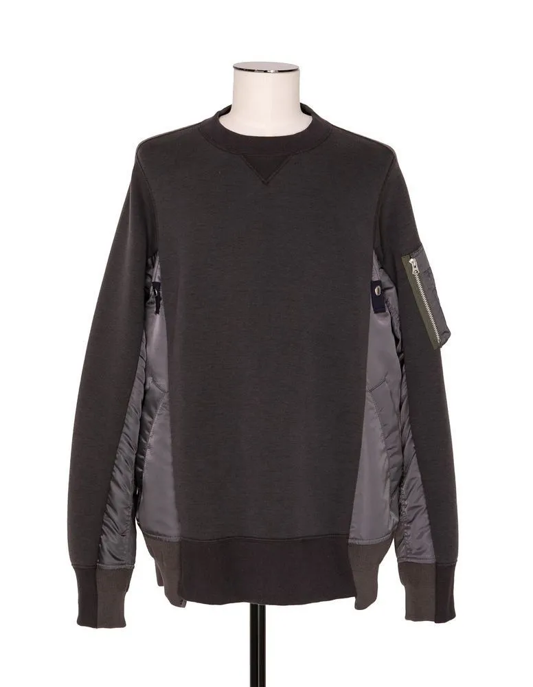 sacai  |Unisex Nylon Blended Fabrics Street Style Long Sleeves Plain