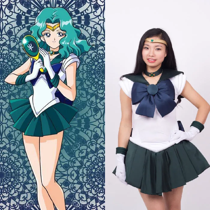 Sailor Moon Kaiou Michiru cosplay costume