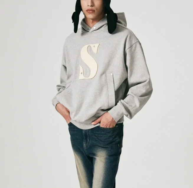 SATUR  |Unisex Street Style Long Sleeves Plain Cotton