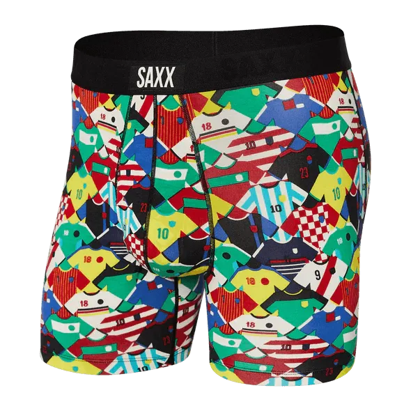 SAXX Men's Ultra Boxer Brief Underwear - Kit Collector Multi