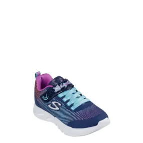 Skechers Navy/Multi S Lights Flicker Flash Children's Sneaker