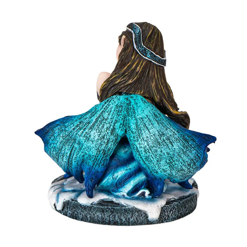 Small Crystal Ball Snowy Fairy Figurine