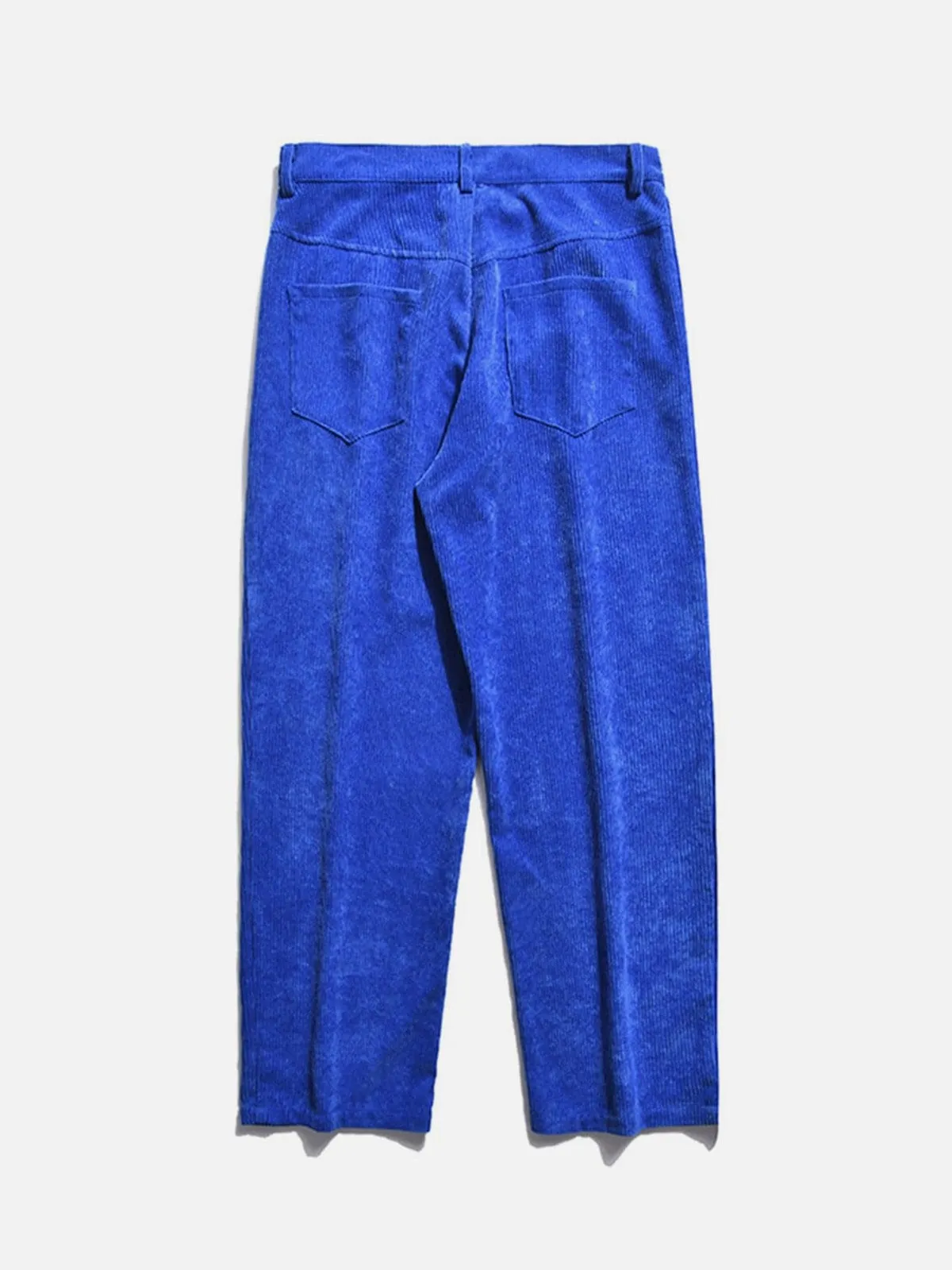 Solid Color Corduroy Pants