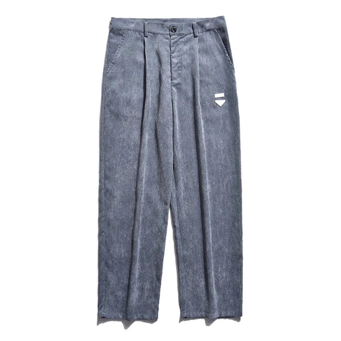 Solid Color Corduroy Pants