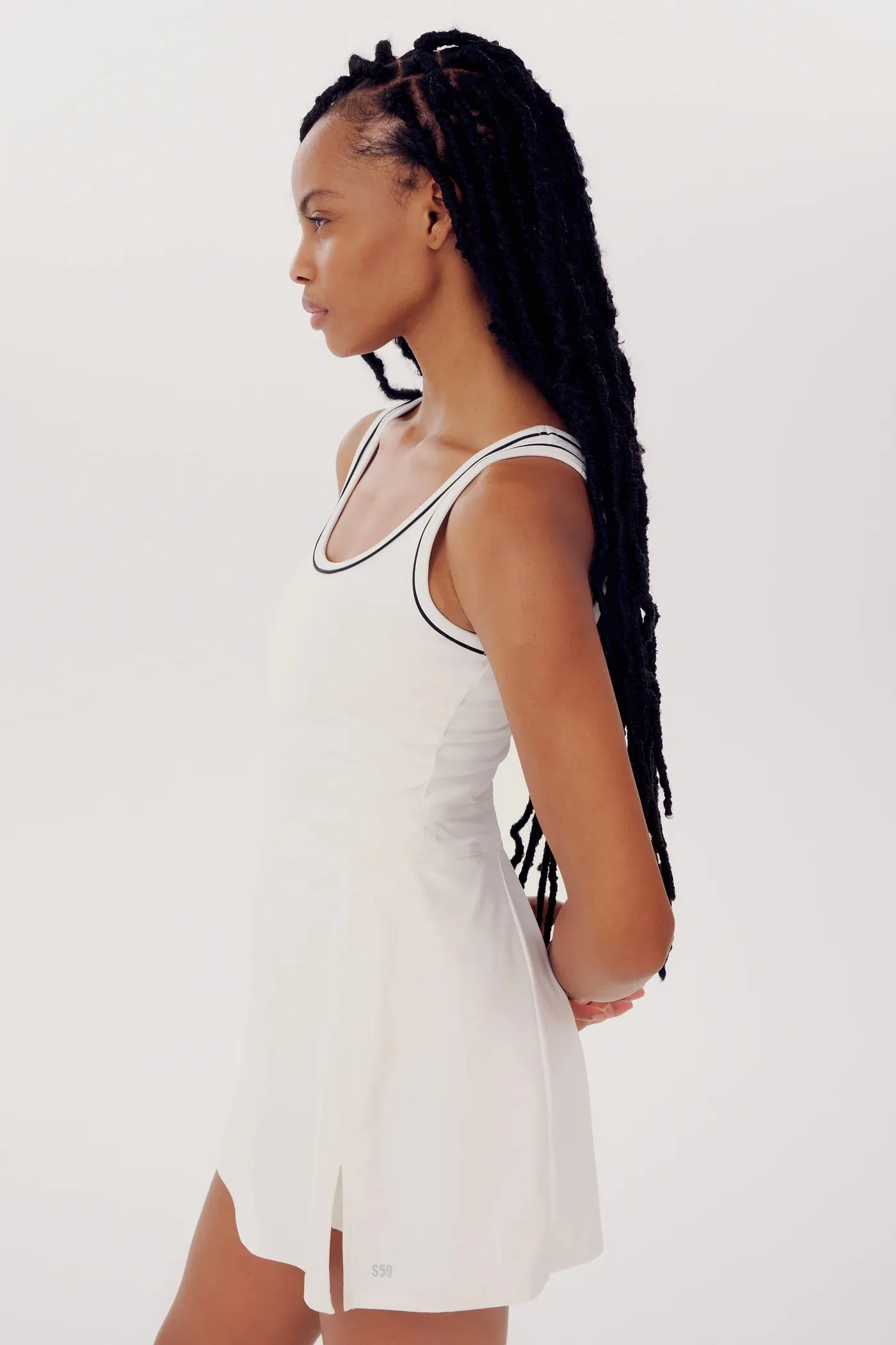 Splits 59 Martina Rigor Dress | White