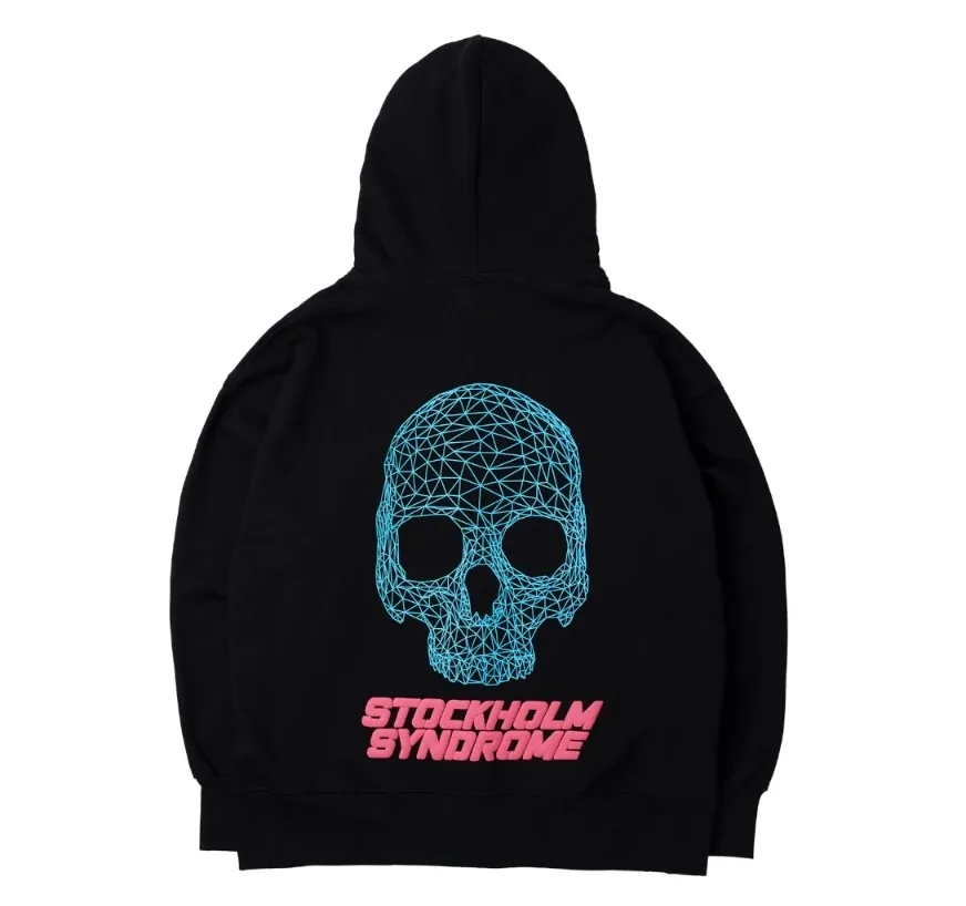 STOCKHOLM SYNDROME  |Unisex Street Style Long Sleeves Cotton Oversized Logo