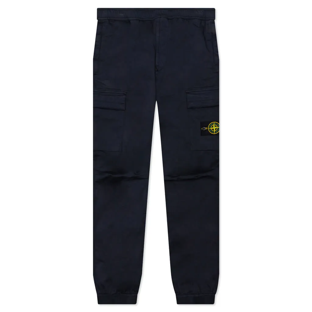 Stretch Trousers - Navy Blue