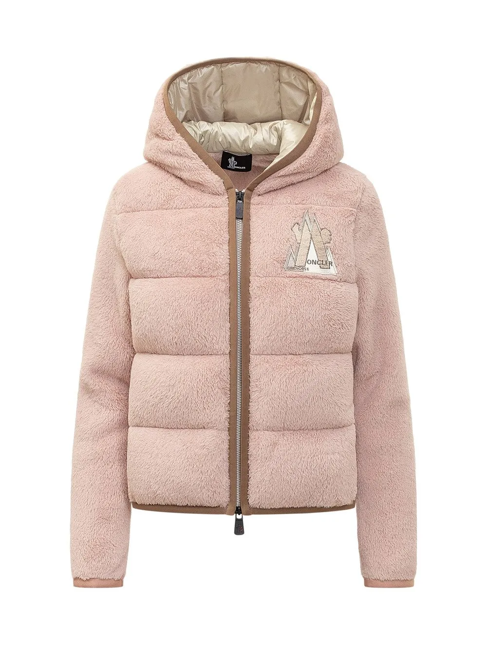 Teddy Down Jacket with Logo