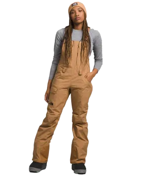 The North Face Women's Freedom Bib Snow Pants - Almond Butter