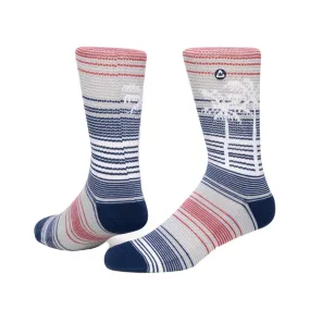 TRAVISMATHEW WARMER WATERS WHITE SOCKS