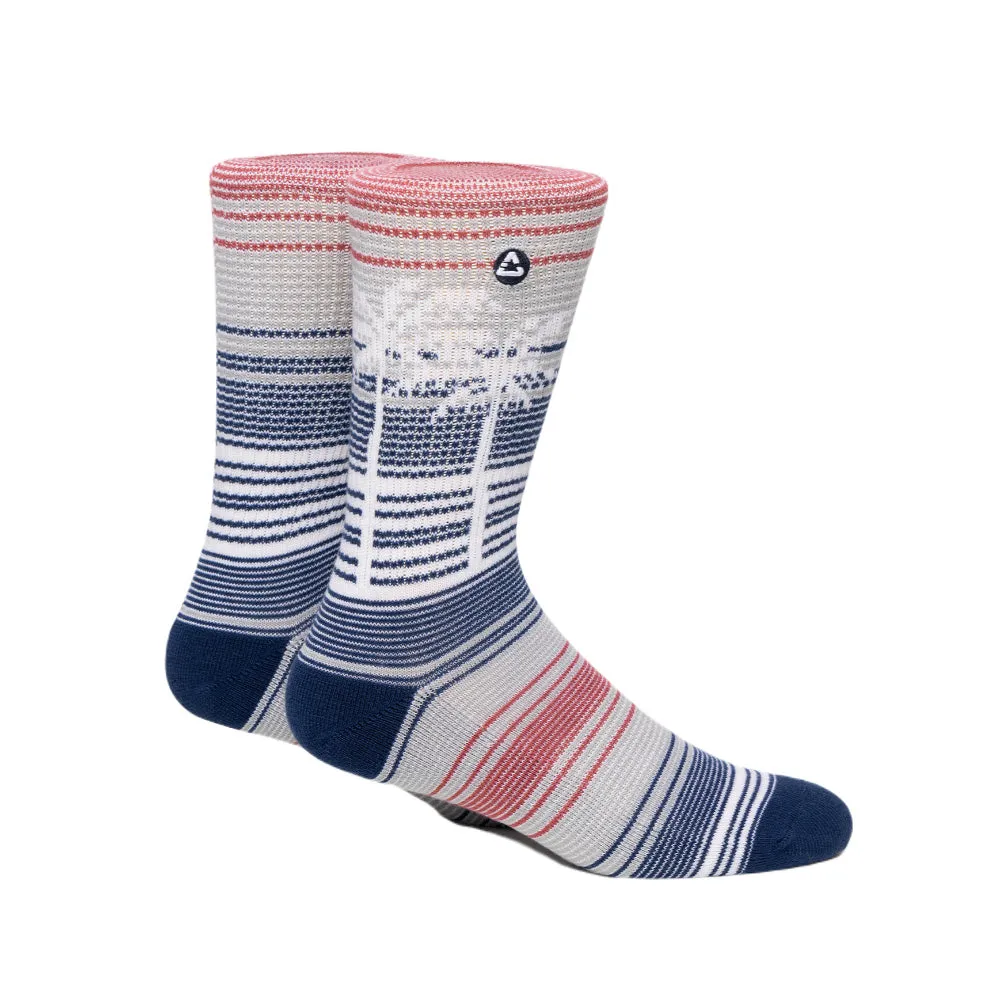 TRAVISMATHEW WARMER WATERS WHITE SOCKS