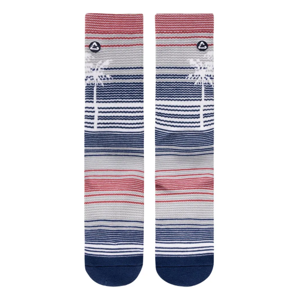 TRAVISMATHEW WARMER WATERS WHITE SOCKS