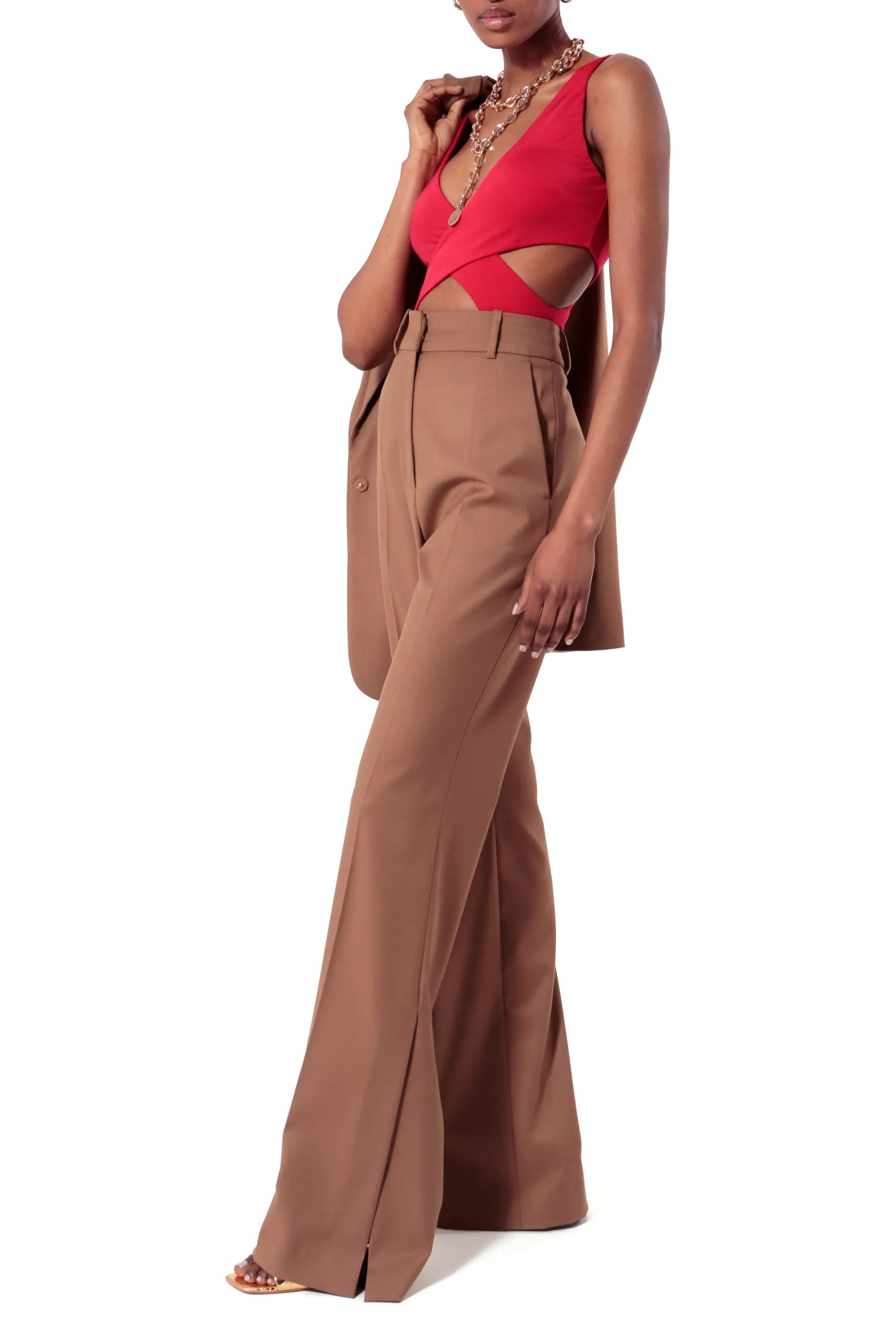 Trousers Camilla Camel Brown