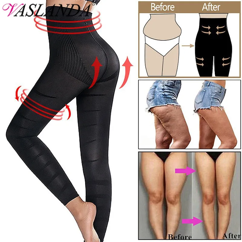 Tummy Control Shaper Compression Tight Pants Leg Shaping Leggings