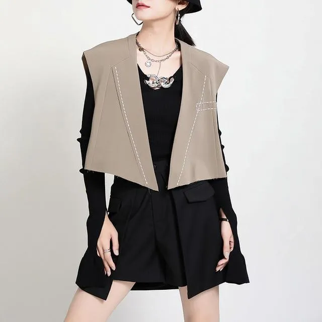 Usaku Irregular Sleeveless Vest