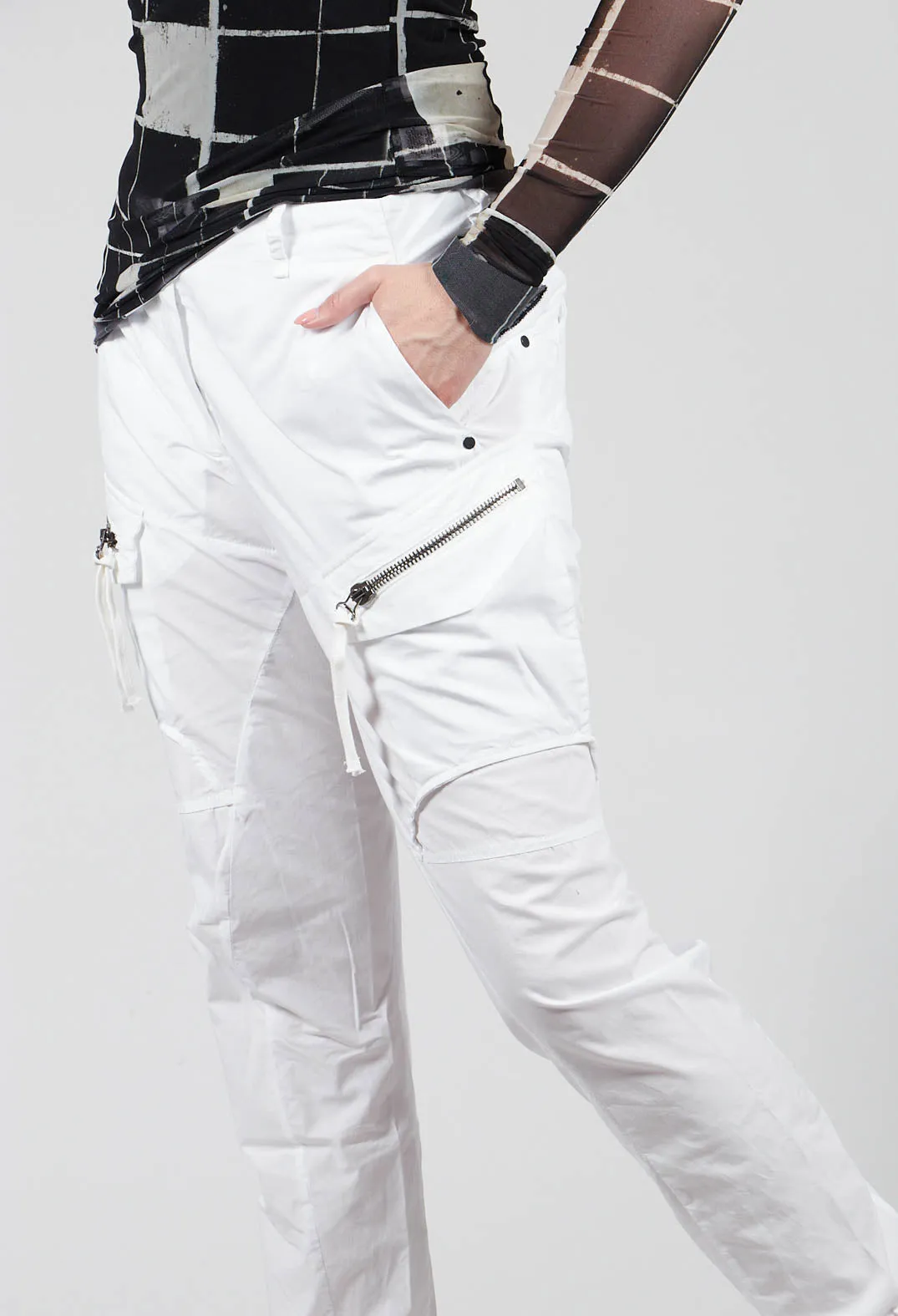 Utility Trousers in White