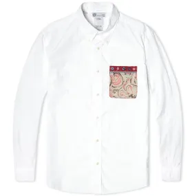 Visvim Button Down V+V ShirtWhite