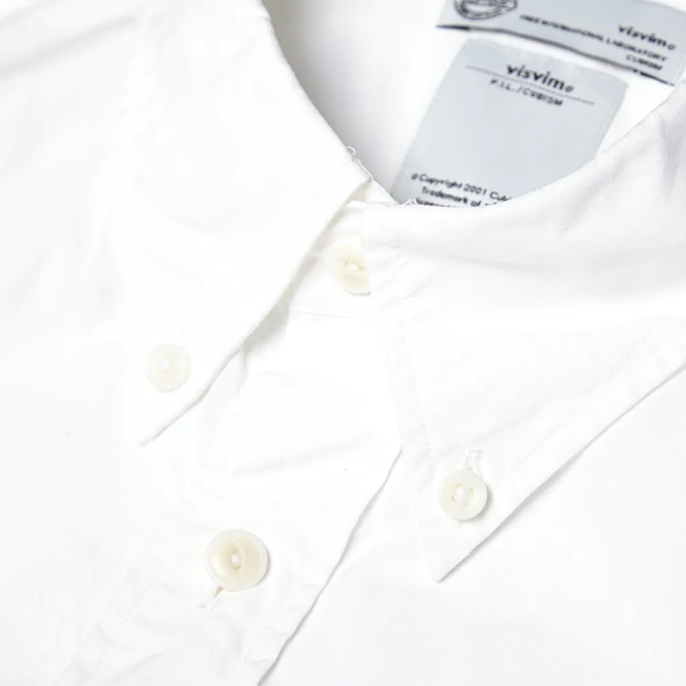 Visvim Button Down V+V ShirtWhite