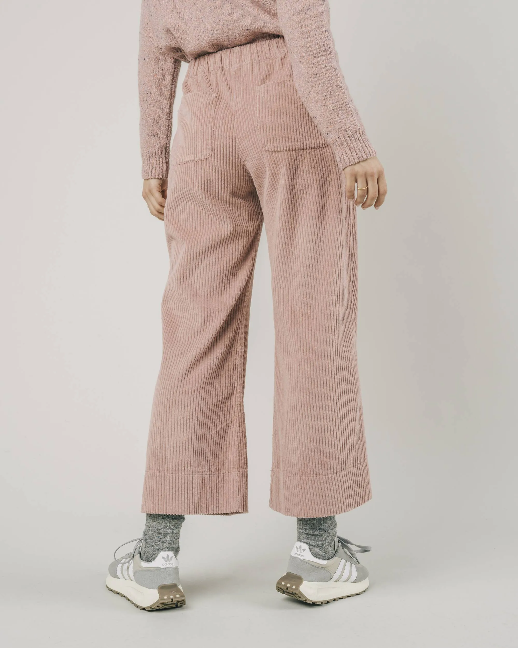 Wide Leg Corduroy Pants Glassé - Organic Cotton - Brava Fabrics