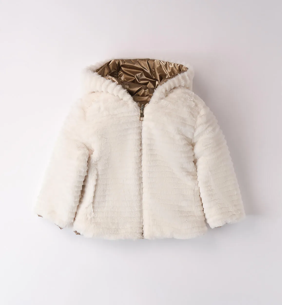 Winter baby girl down jacket