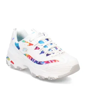 Women's Skechers, D'Lites - Summer Fiesta Sneaker - Wide Width