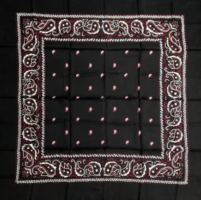 Wyoming Traders Bandana Print Silk Wild Rag