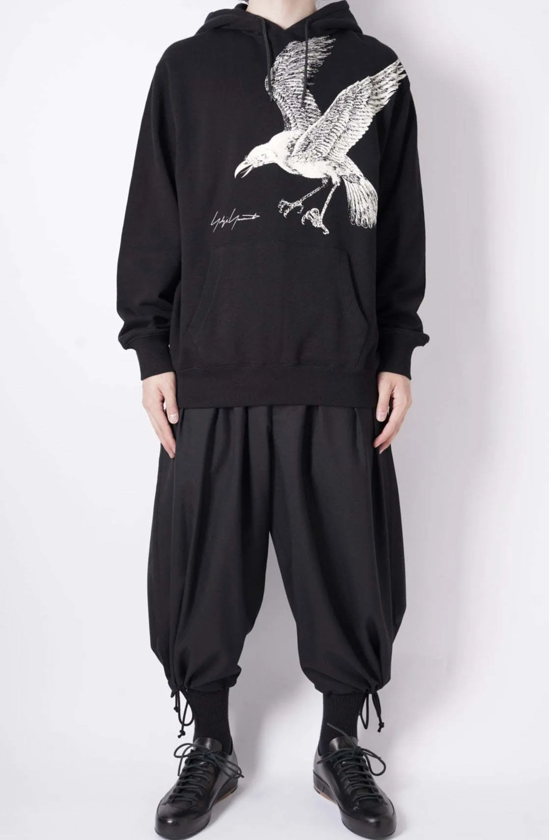 Yohji Yamamoto  |Flower Patterns Unisex Street Style Collaboration